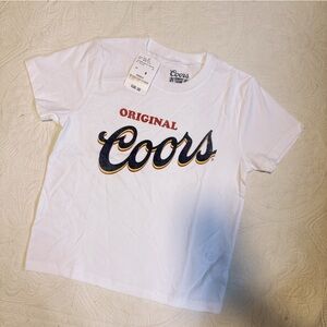 NWT coors T-shirt women S